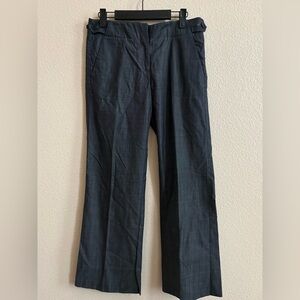 Theory Wide Leg Trousers 100 percent cotton